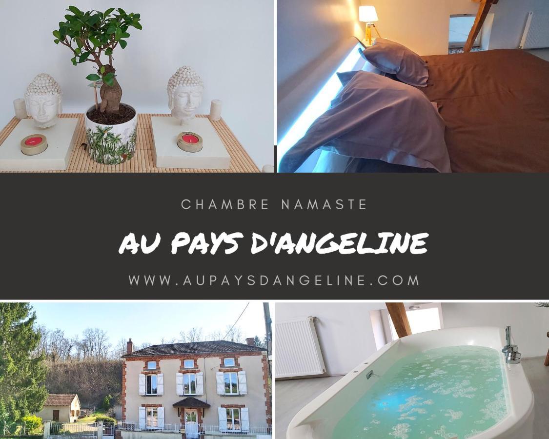Hotel Au Pays D'Angeline La Pacaudière Exteriér fotografie